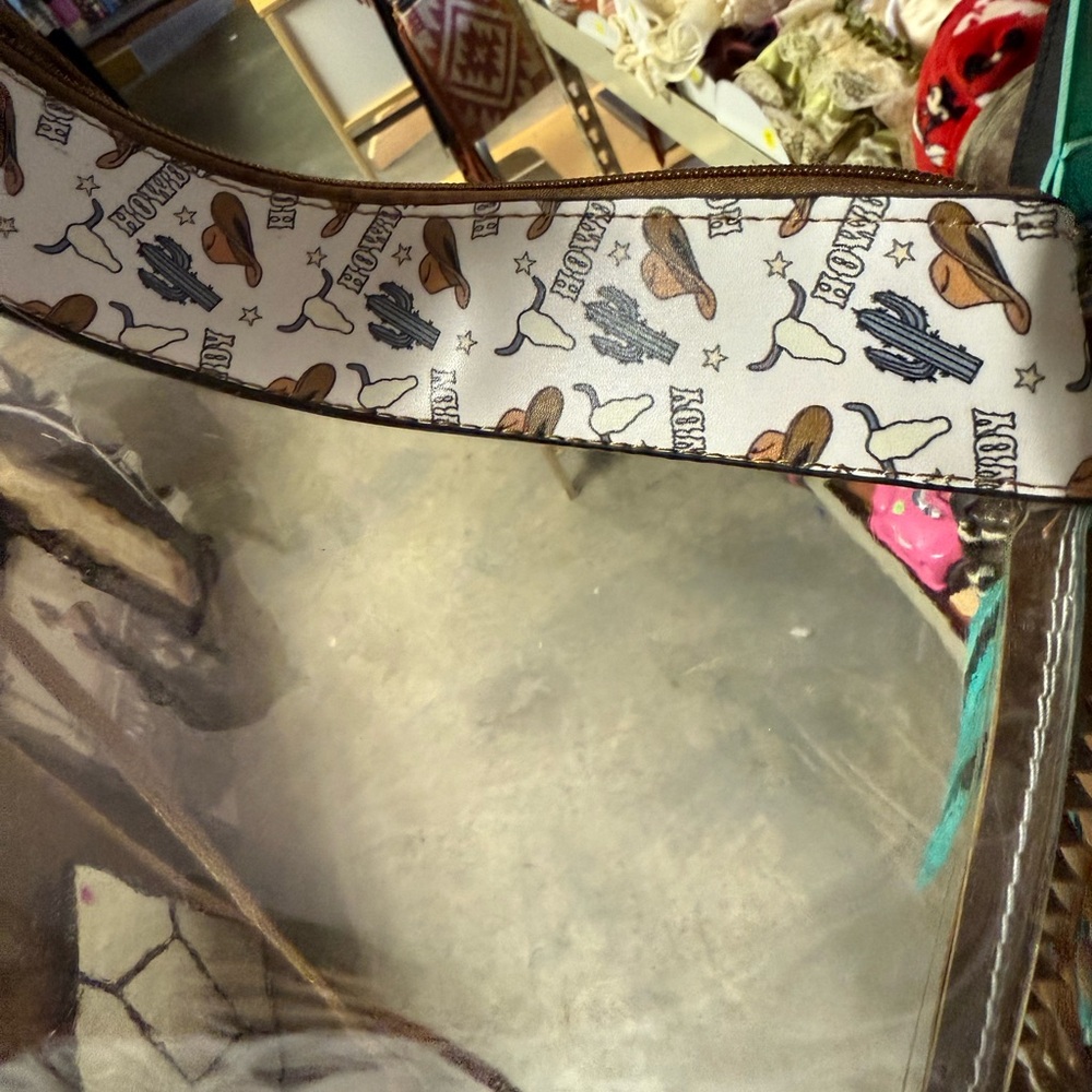 Clear Crossbody bag